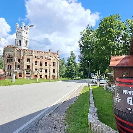 Pivovar A Penzion Grasel Český Rudolec Exterior foto
