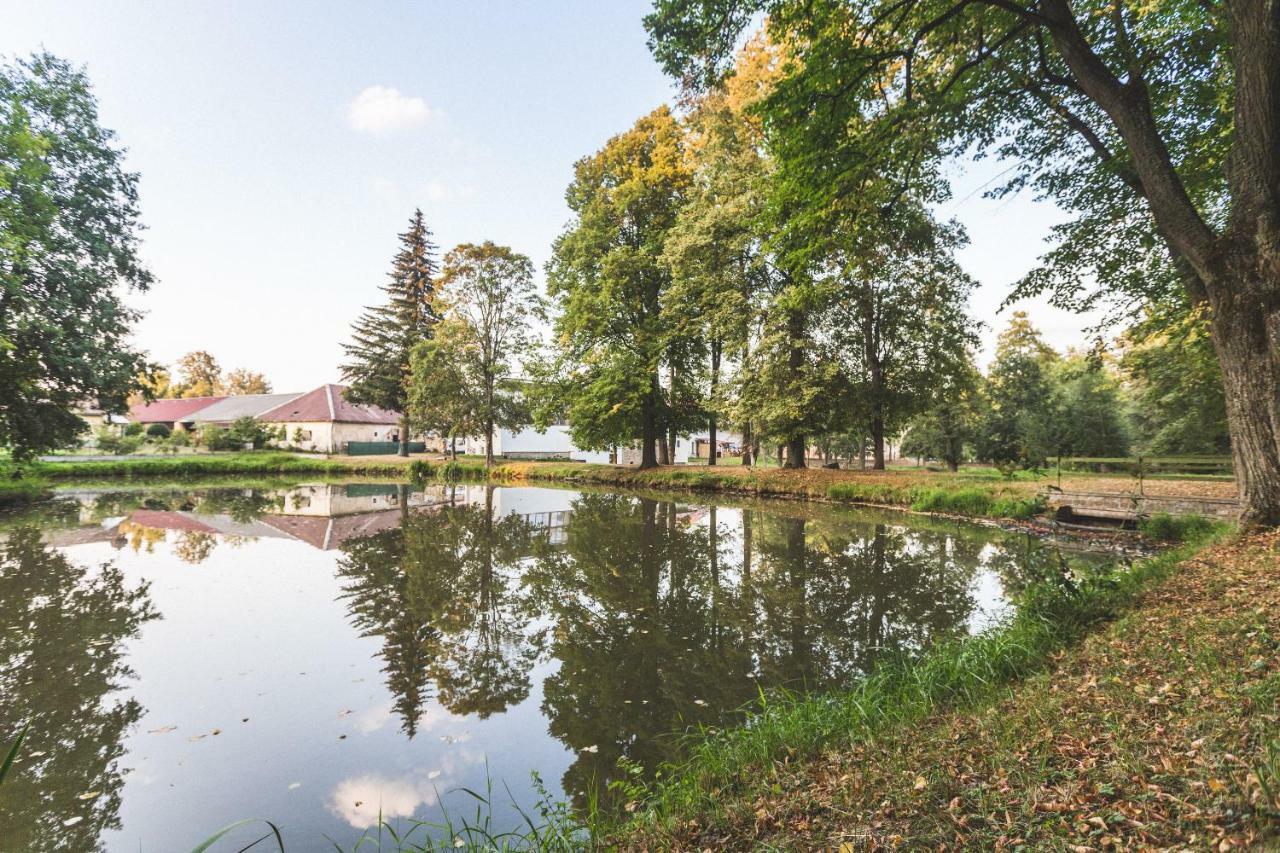 Pivovar A Penzion Grasel Český Rudolec Exterior foto